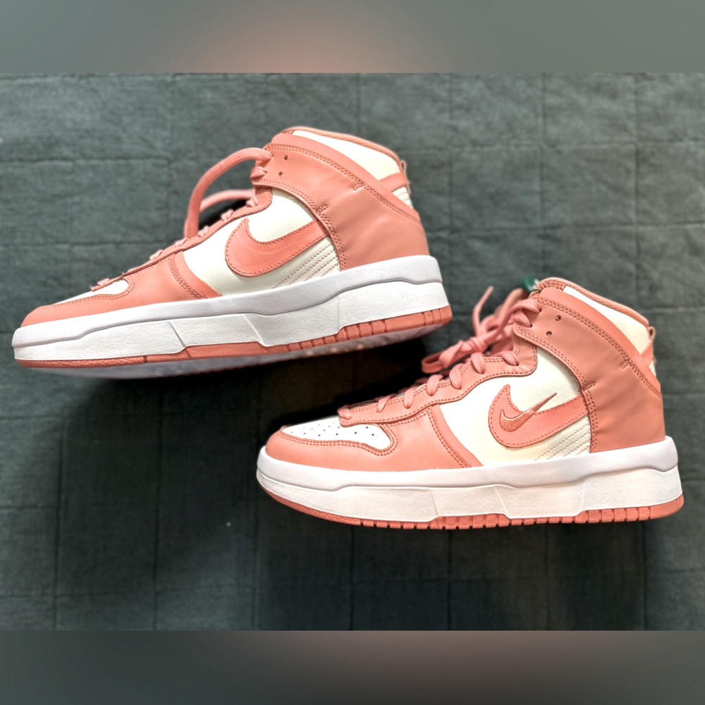 Nike dunk high up sail light madder root